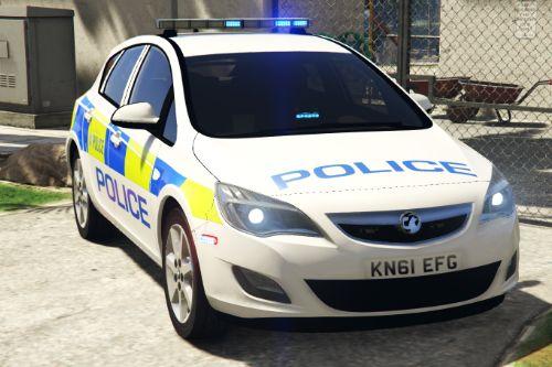 South Yorkshire Police Vauxhall Astra